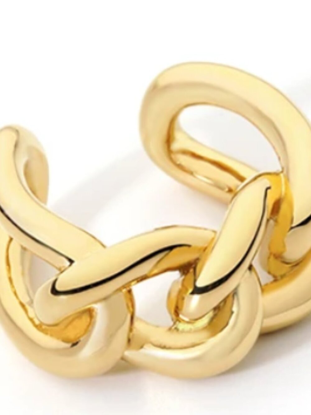 CHAIN LINKED RING - Picture 2 of 5